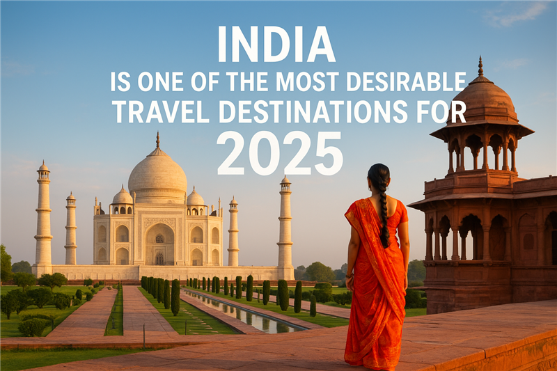 India is One of the Most Desirable Travel Destinations for 2025
